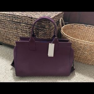 Rothy’s plum overnighter